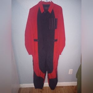 Jordan black and red jumpsuit